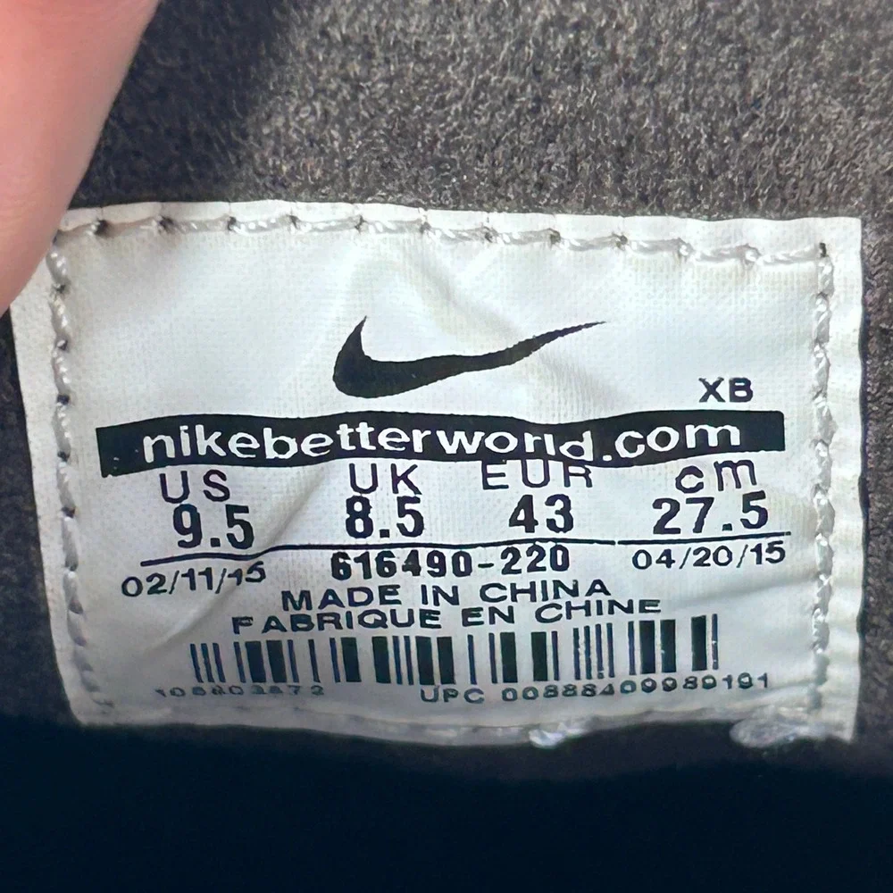Nike SB Stefan Janoski Low Khaki Brown Skate Shoes 616490-220 Mens Size 9.5